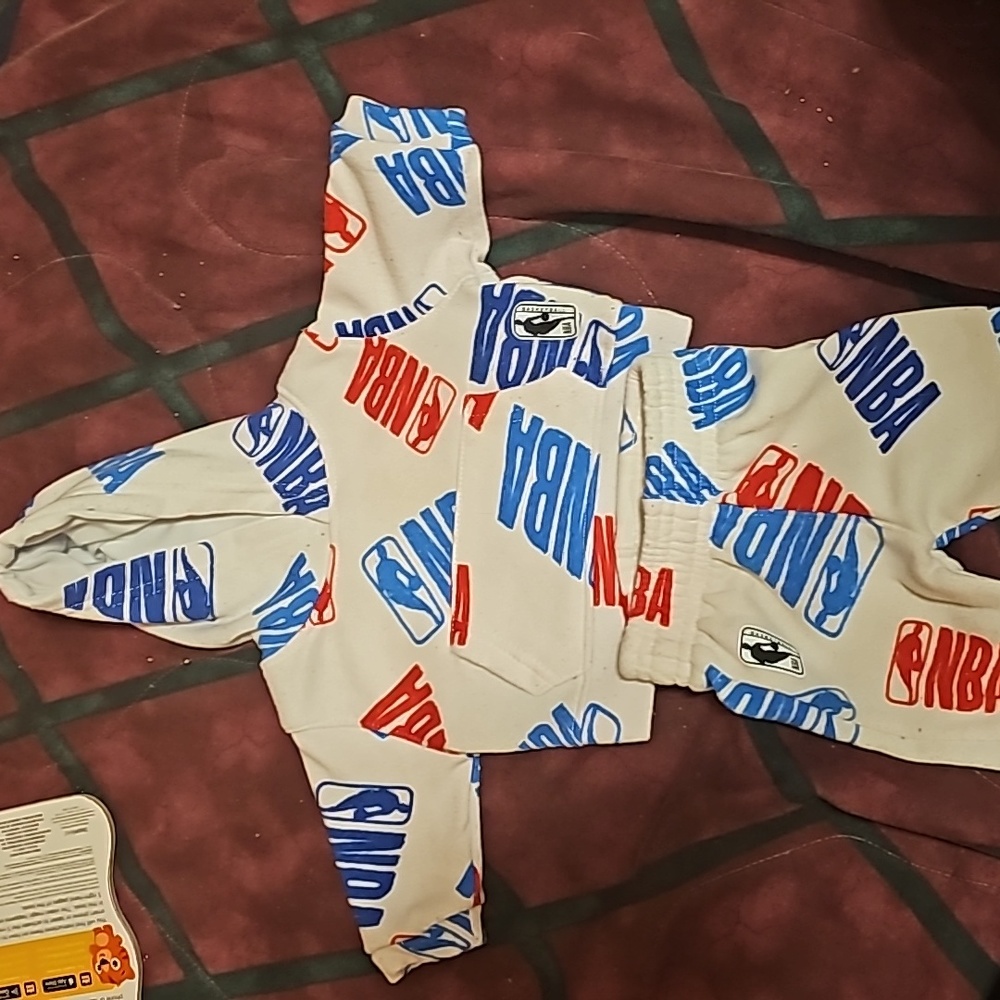 0-3 boys NBA track suit